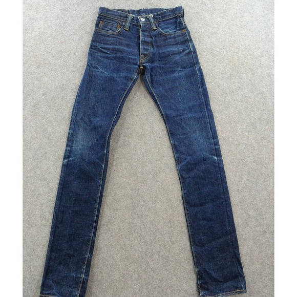 Grown Alchemist Denim - Alchemist Fab Four Jeans Womens 25 Blue Slim Straight Selvedge Mid Rise Japanese